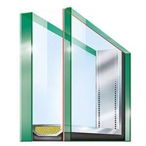 Double vitrage phonique 4/16/10 mm